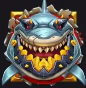 Wild shark symbol